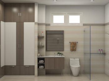 Gợi ý thiết kế giúp phòng tắm nhỏ trông rộng hơn